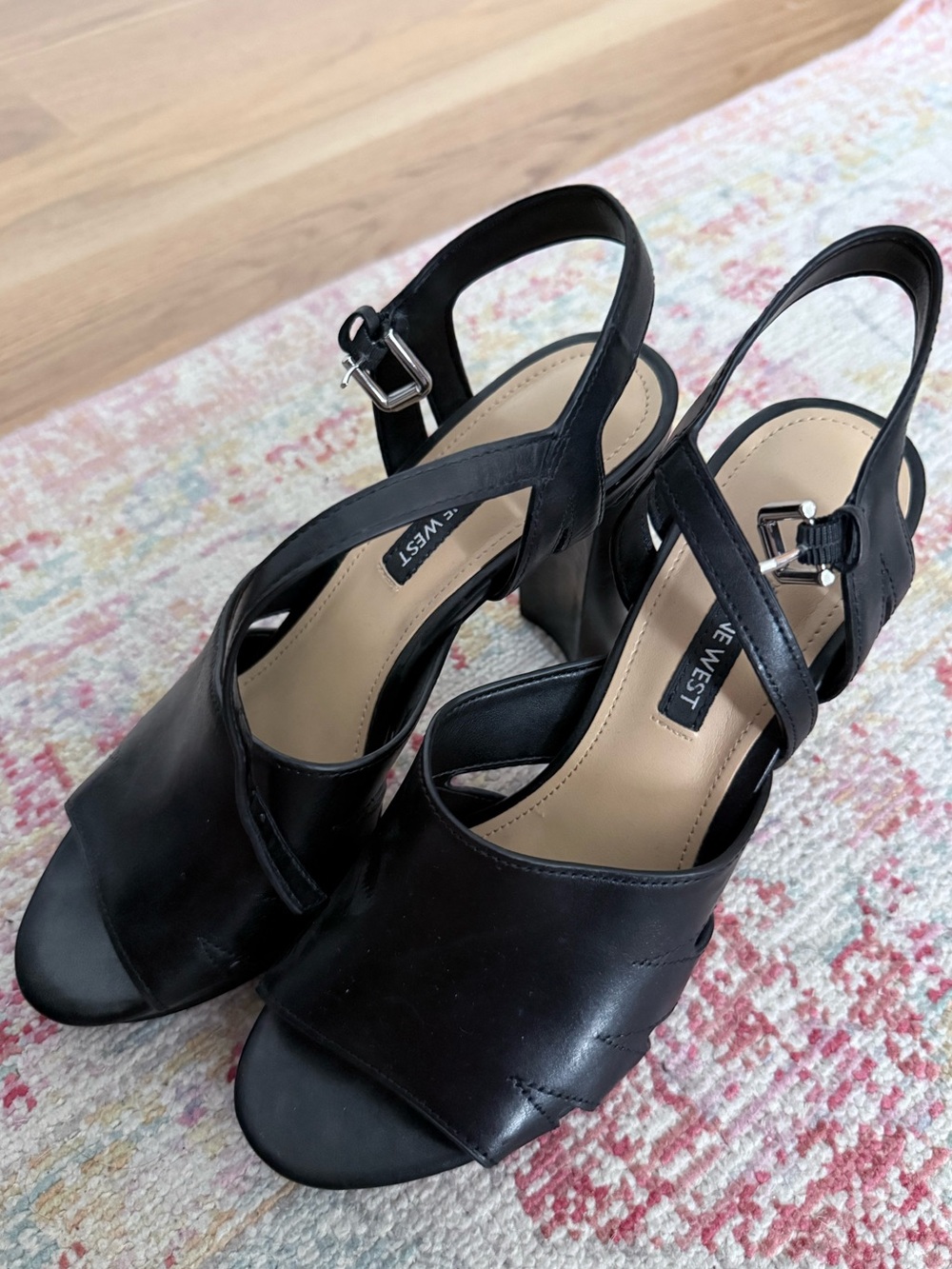 Nine West black heels